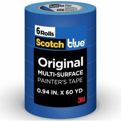 3M 3M MMM209024EP6 Multi-Surface Painter's Tape 60 yd x 0.94 in (6/Pack) 209024EP6