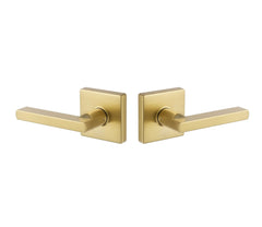 EMTEK Emtek EE3120CLPSB Passage Lock Clapton Lever Satin Brass