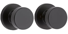 KWIKSET Kwikset 720PSKRDT-514 Pismo Passage Knob Matte Black