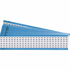 BRADY Brady CPCWM-101-125 Combination Pack Wire Markers Repositionable Vinyl Cloth (625 Total)