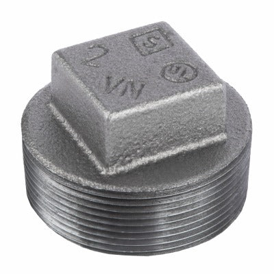 SOUTHLAND B K Mueller 521-803HN 1/2 Inch Black Plain Plug 25 Pack