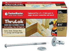 FASTENMASTER Omg Inc FMTHR614-24 Thrulok Structural Bolt 6.25 in 24 Pack