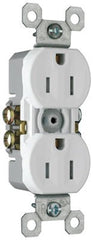 LEGRAND Pass Seymour 3232TRWRWCC8 Wr Tr Duplex Receptacle 15A 125V