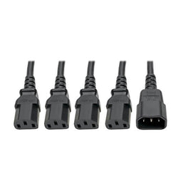 TRIPP LITE Tripp Lite P004-18N-4XC13 Y Splitter Power Cord