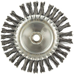 NORTON Norton 66252839107 Knotted Carbon Steel Wheel Brush 6 in