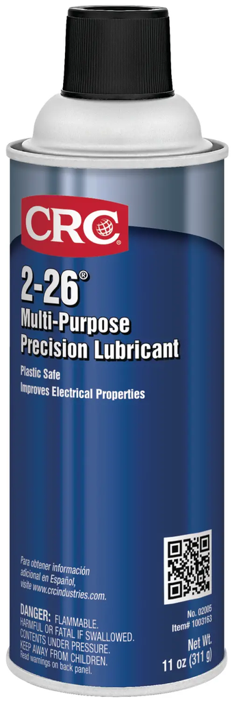 CRC INDUSTRIES CRC 02005 2-26 Multi-Purpose Precision Lubricant 11-Oz