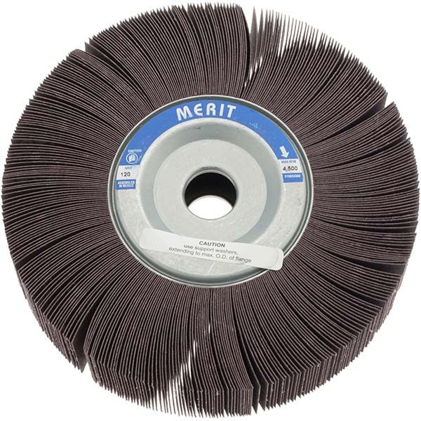 MERIT Merit Abrasives 08834123097 Flap Wheel 120 Grit 8x2in