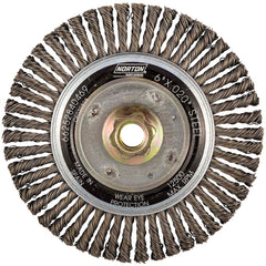 NORTON Norton 66252840469 6 Inch Carbon Steel Wheel Brush