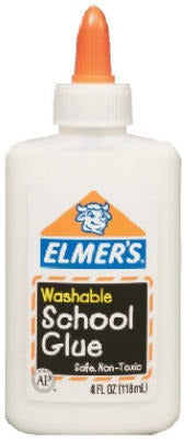 DUKE Elmers Products E304 Washable School Glue 4 Oz 12 Pack