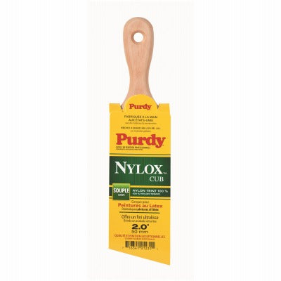PURDY Purdy Corporation 144153220 Nylox Cub Short Handle Brush 2in