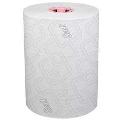 KIMBERLY-CLARK Scott 47032 Hard Roll Towels 580 Ft 6 Rolls Pink Core