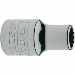 PROTO Proto J5208MN 8mm 12-point 3/8 Drive Hand Socket