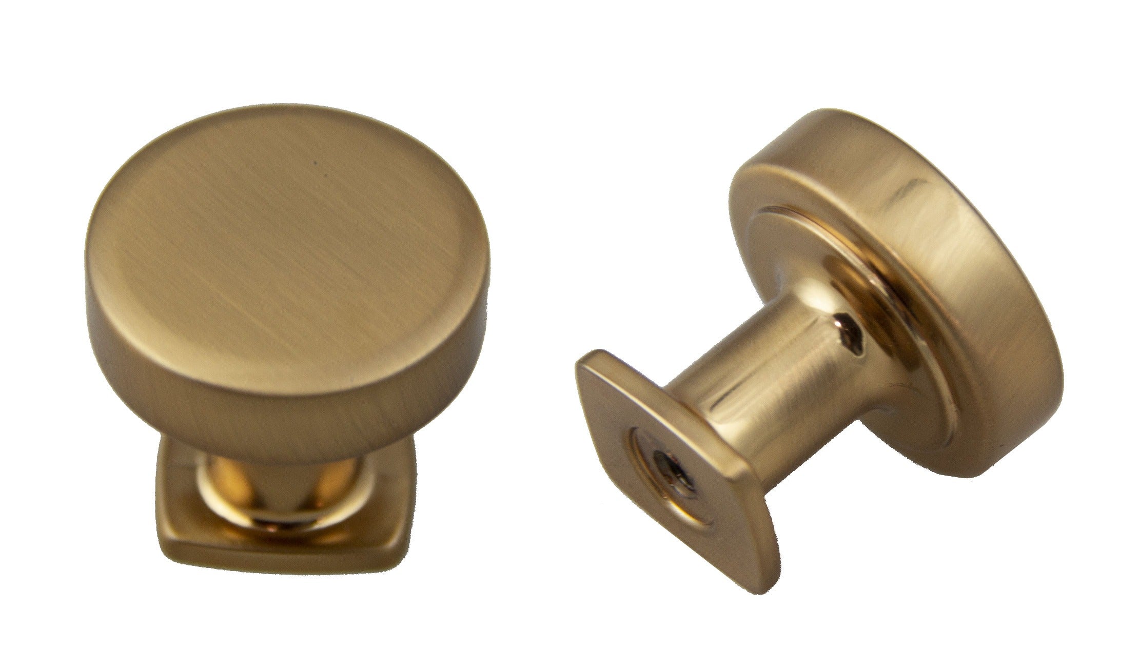 PRIDE INDUSTRIAL Pride Industrial K1218RG Cabinet Knob Rose Gold Manhattan