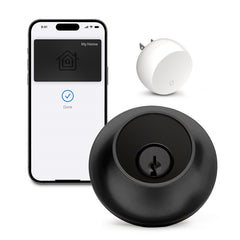LEVEL Level C-F14U-S1 Smart Deadbolt Wifi Bluetooth Matte Black