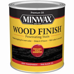 MINWAX Minwax 700514444 Oil Based Wood Finish 1 Qt True Black