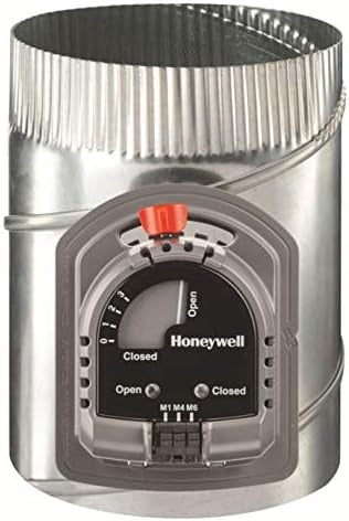 HONEYWELL HOME Honeywell Home ARD8TZ Round Automatic TrueZONE Damper 24V (8 in) ARD8TZ