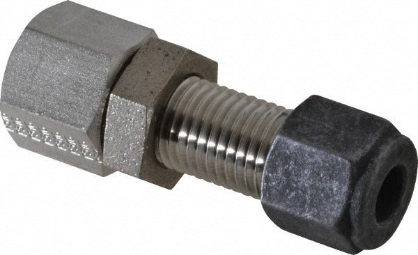 PARKER Parker 4-2 GH2BZ-SS Bulkhead Female Connector 1/8 in Fnpt Ss