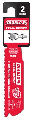 DIABLO Freud DS0414BF2 Reciprocating Blade 14/18 Tpi 4 in 2 Pack