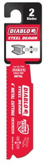 DIABLO Freud DS0414BF2 Reciprocating Blade 14/18 Tpi 4 in 2 Pack
