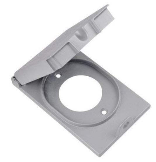 MULBERRY METAL PRODUCTS Mulberry Metal Products 30525 Self-Closing Weatherproof Electric Box Cover Single Gang (Replacement 30525)