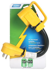 CAMCO Camco Mfg 55163 Rv Electric Adapter 15A to 30A Dogbone