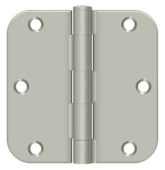 DELTANA Deltana S35R515 Radius Door Hinge 3.5in Residential Satin Nickel