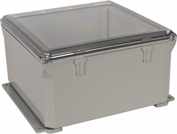 THOMAS & BETTS Thomas Betts NC12126 Polycarbonate Enclosure 12x12x6 Nema 4X