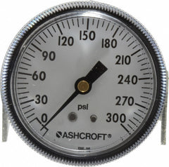 ASHCROFT Ashcroft 662876100217 Pressure Gauge 0-300 Psi 2.5in Npt