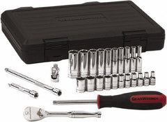 GEARWRENCH Gearwrench 80313 Deep Standard Socket Set 26 Pc 1/4 in