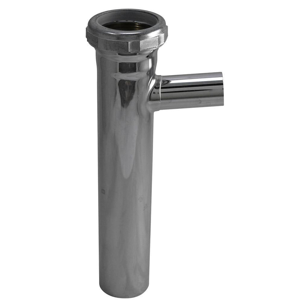 KEENEY Keeney 54sn Branch Tailpiece 8 in Slip-joint Brass Chrome