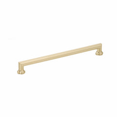 SCHAUB Schaub 886-SSB Cabinet Pull 10 in Center to Center Satin Brass