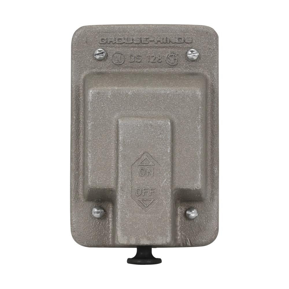 EATON Eaton ds128 Raintight Snap Switch Cover 1-gang