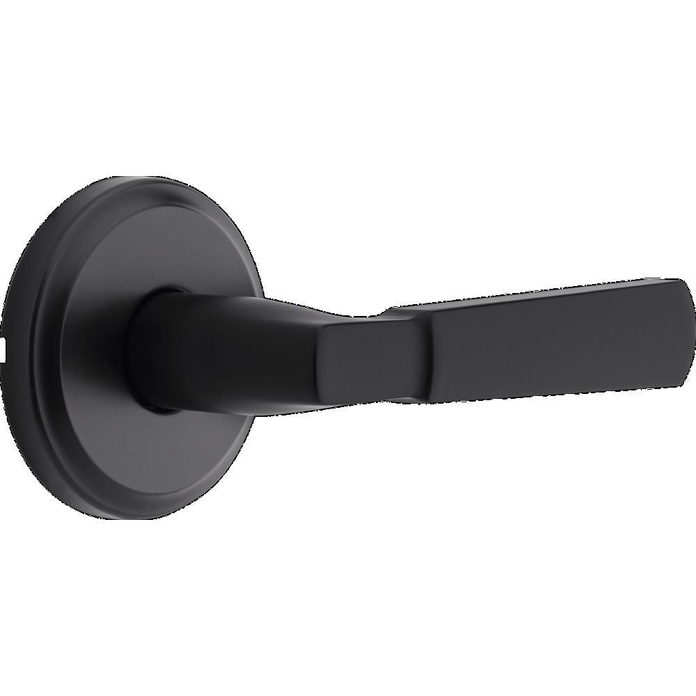 KWIKSET Kwikset 720PHL-514 Perth Lever Passage Lock Matte Black