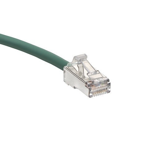 LEVITON Leviton Telcom H6A10-2G Cat 6a Patch Cord 2 Ft Green