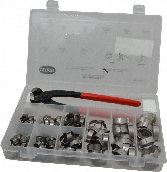 OETIKER Oetiker 18500065 2-ear Service Clamp Kit 124 Piece