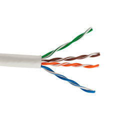 Generic / Unbranded Generic dc-cat5e-wh Cat 5e Cable 4 Pair 1000 Ft White Pvc