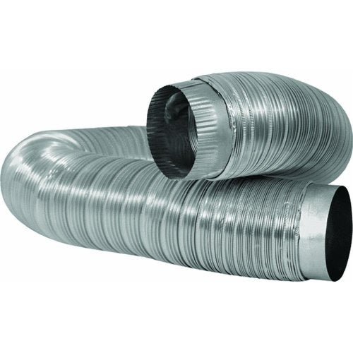 DUNDAS JAFINE Dundas Jafine MFX46C2XZW Aluminum Duct With Collar 4 x 6 6 ft
