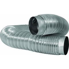 DUNDAS JAFINE Dundas Jafine MFX46C2XZW Aluminum Duct With Collar 4 x 6 6 ft