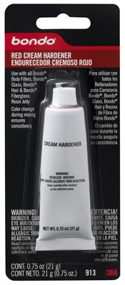 3M 3M Company 913 Red Cream Hardener 0.75 Oz Body Filler