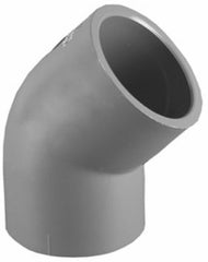 CHARLOTTE PIPE Charlotte Pipe Pvc 08309 1800HA Sch 80 45 Deg Sxs Elbow 1-1/2 in