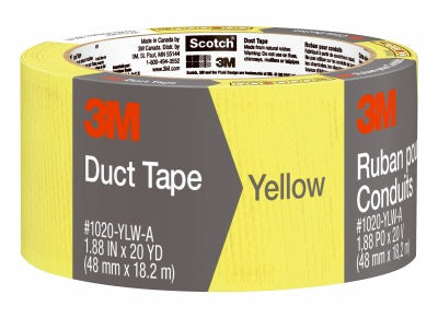 3M 3M Company 3920-YL Yellow Duct Tape 1.88 in X 20 Yd