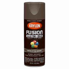 KRYLON Krylon K02795007 Spray Paint Primer 12 Oz Otter Brown Satin
