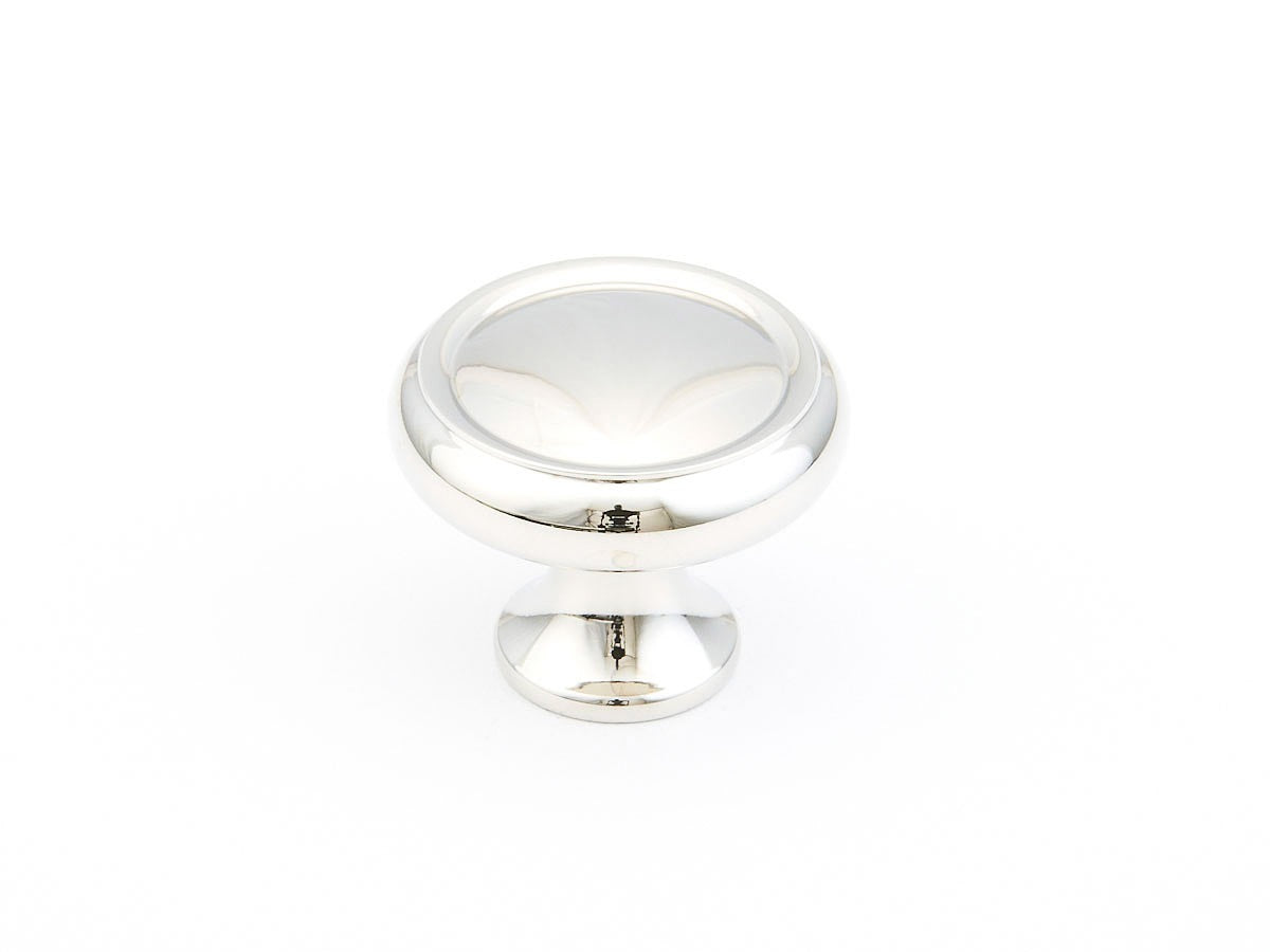 SCHAUB Schaub 711-PN Cabinet Knob Polished Nickel 1.25 Inches