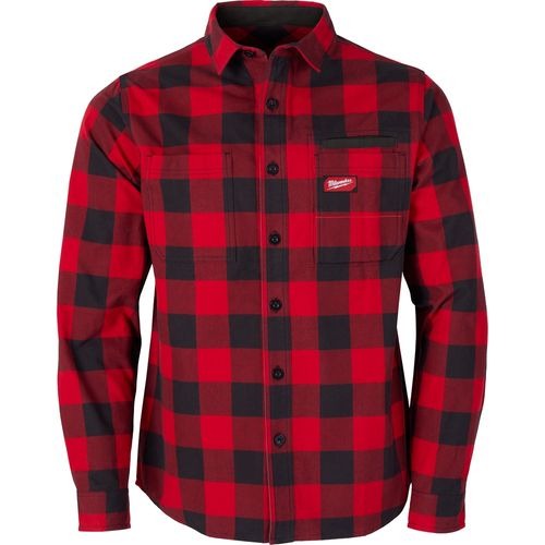 MILWAUKEE Milwaukee M551R-3X Gridiron Flannel Shirt 3XL