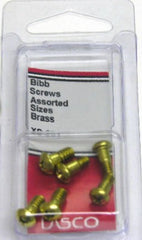 LASCO Larsen Supply Co. Inc. XS-601 Brass Bibb Screw 6ct