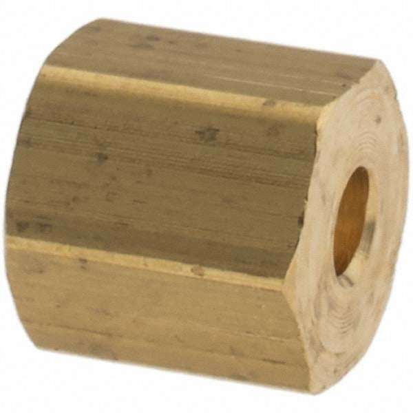 PARKER Parker KP70219 Compression Tube Nut 5/16-24 1/8 Od Brass 10pk