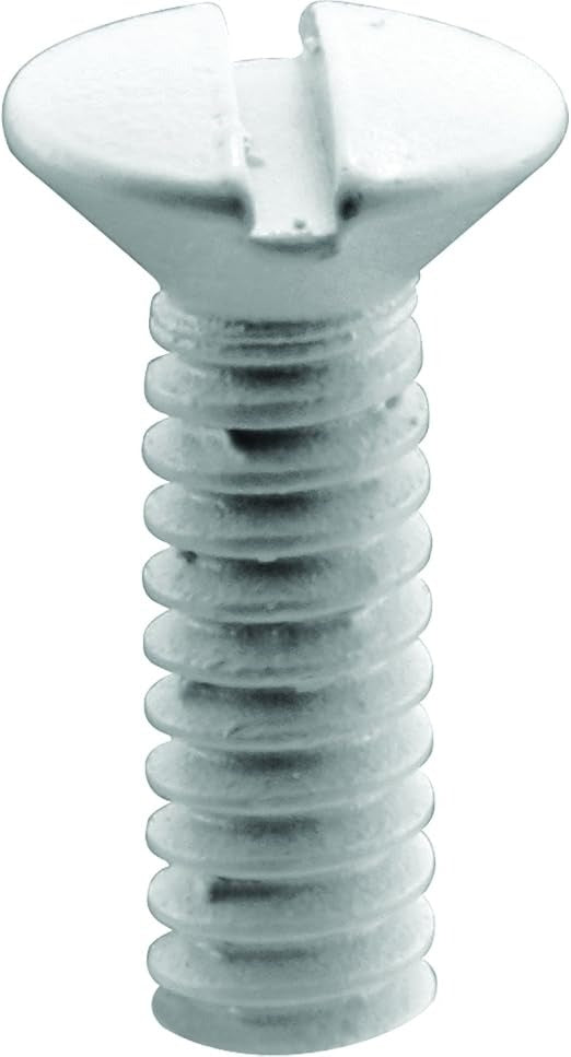 PRIME-LINE Prime-Line MP9191 Metal Wall Plate Screws 6-32 x 1/2 in Box of 100