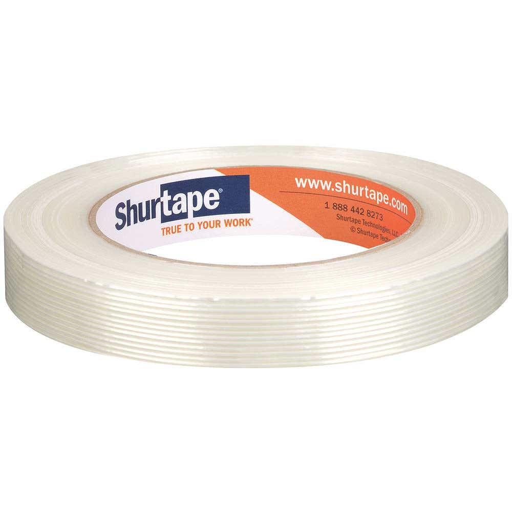 SHURTAPE Shurtape 101229 Strapping Tape 4.5 Mil White Gs 490