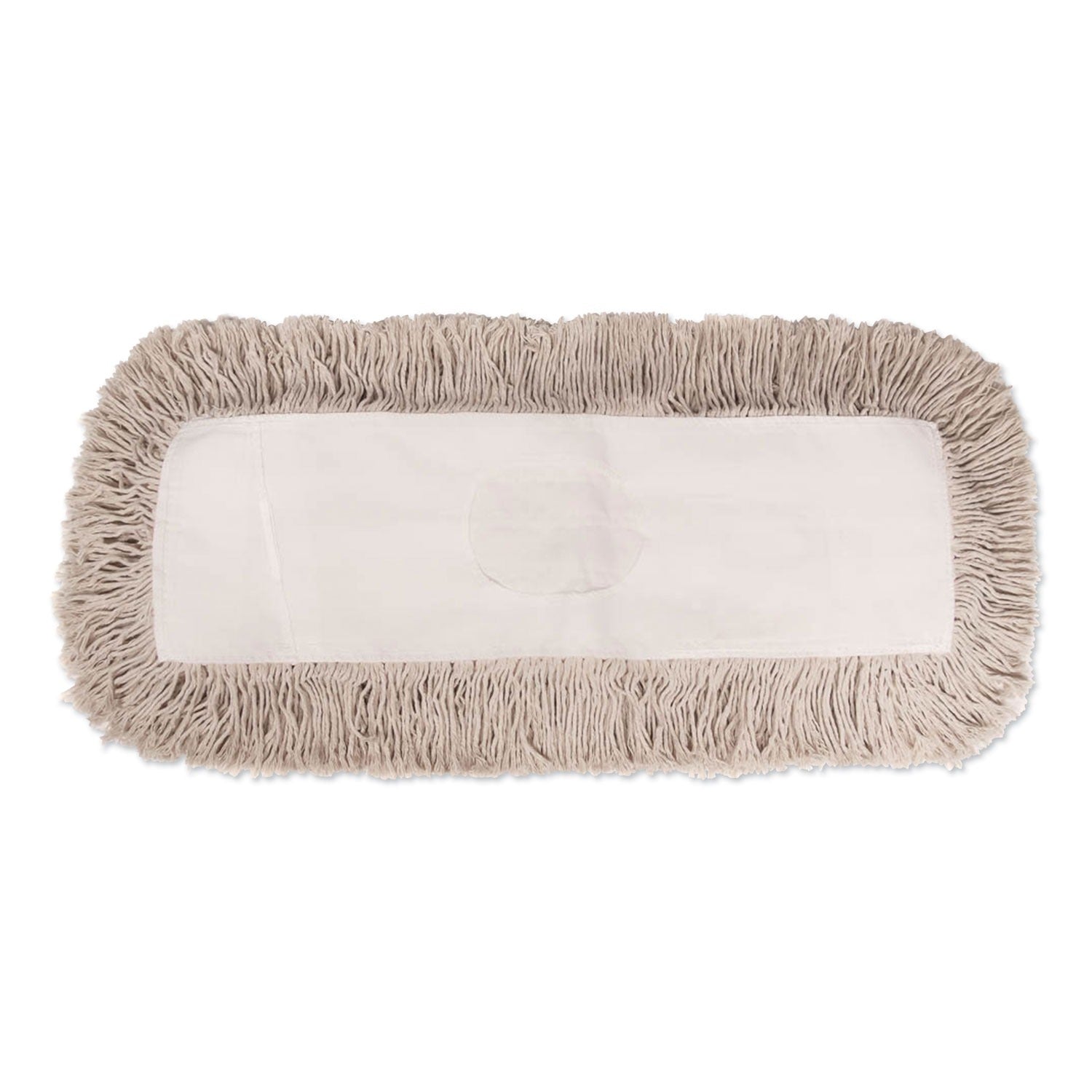 BOARDWALK Boardwalk BWK1324 Industrial Hygrade Cotton Dust Mop Head 24 in x 5 in Replacement BWK1324