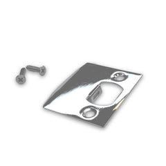 EMTEK Emtek 86086US26 Square Corner Extended Lip Strike Polished Chrome